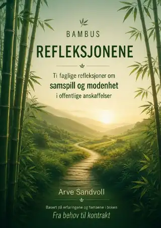 Bambus – Refleksjonene: ti faglige refleksjoner om samspill og modenhet i offentlige anskaffelser