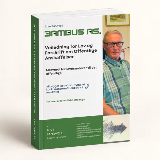 Boken Veiledning for Lov og Forskrift om Offentlige Anskaffelser av Arve Sandvoll